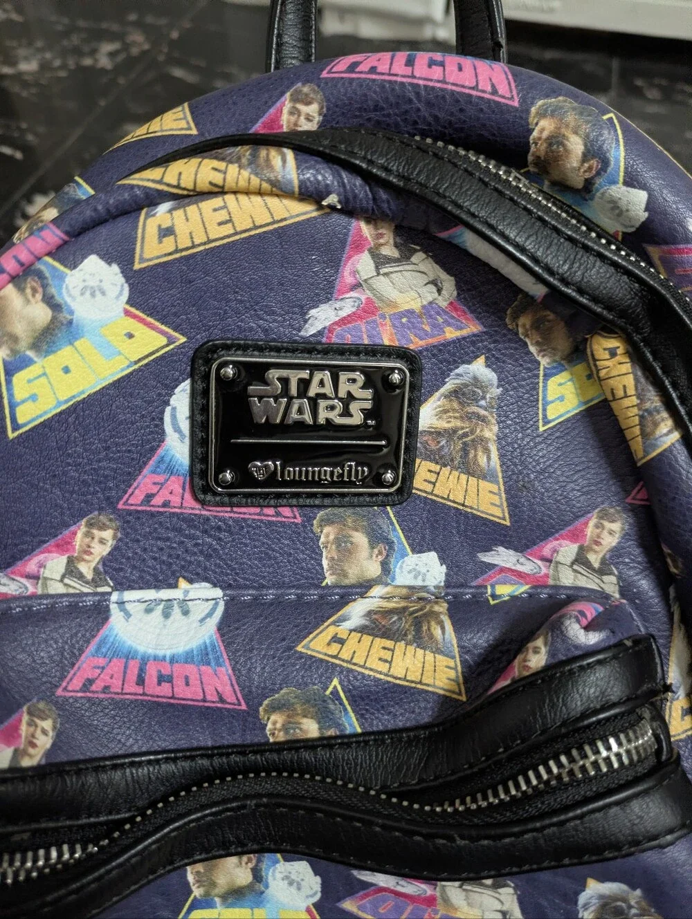 Star Wars Loungefly Character Print Mini Backpack